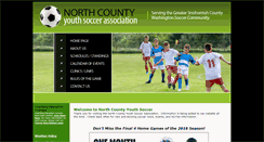 Desktop Screenshot of ncyouthsoccer.com